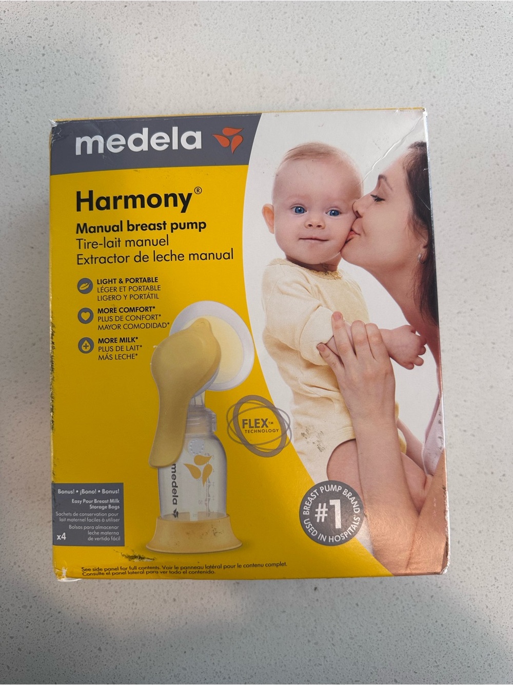 BRAND NEW NEVER USED - Medela Harmony Manual Breast Pump